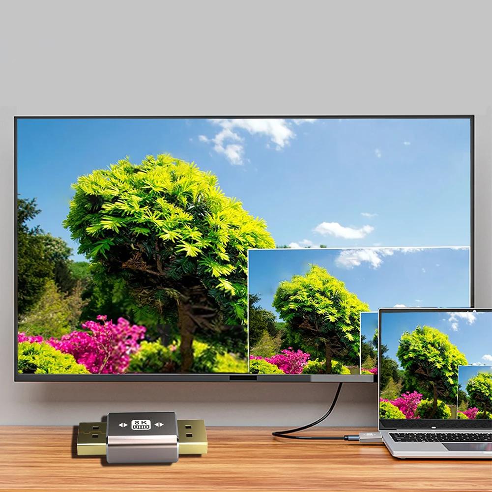 DP-÷ Ʈ ͽټ , Ʈ ǻ  Ϳ  ÷ Ʈ 1.4, 8K60Hz DP-DP Ŀ
